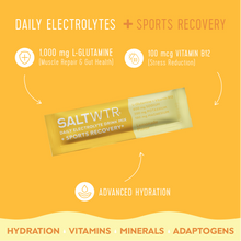 Load image into Gallery viewer, SaltWTR Daily Electrolytes - Lemonade | Sports Recovery