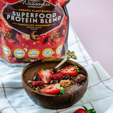 Load image into Gallery viewer, Wazoogles Superfood Protein Blend - Chocolate Moondust
