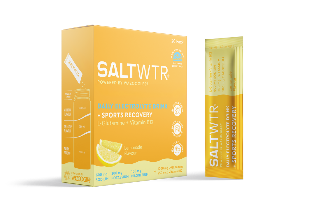 SaltWTR Daily Electrolytes - Lemonade | Sports Recovery