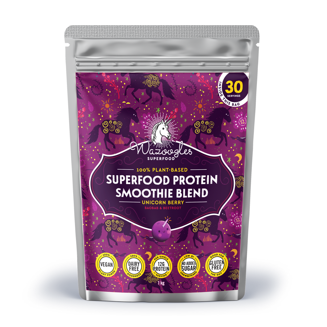 Wazoogles Superfood Protein Blend - Unicorn Berry