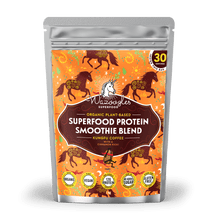 Load image into Gallery viewer, Wazoogles Superfood Protein Blend - Kungfu Coffee with a Cinnamon Kick
