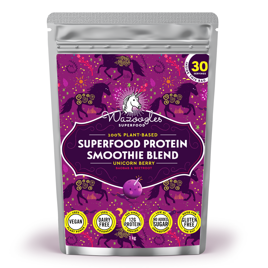 Wazoogles Superfood Protein Blend - Unicorn Berry