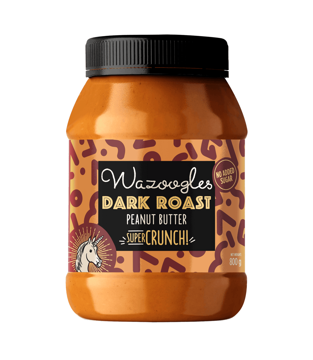 Dark Roast Peanut Butter - Super Crunch