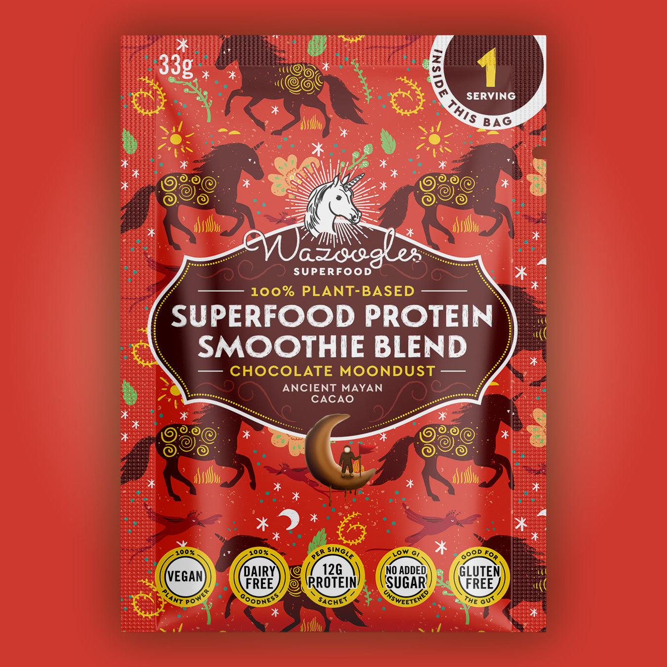 Wazoogles Superfood Protein Blend - Chocolate Moondust