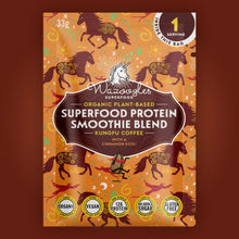 Load image into Gallery viewer, Wazoogles Superfood Protein Blend - Kungfu Coffee with a Cinnamon Kick
