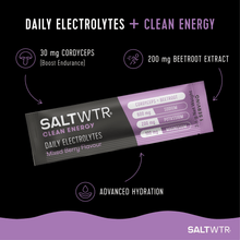 Load image into Gallery viewer, SaltWTR Daily Electrolytes - Mixed Berry | Clean Energy
