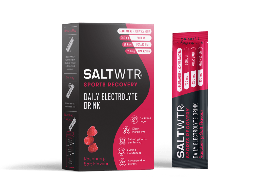 SaltWTR Daily Electrolytes - Raspberry Salt | Sports Recovery