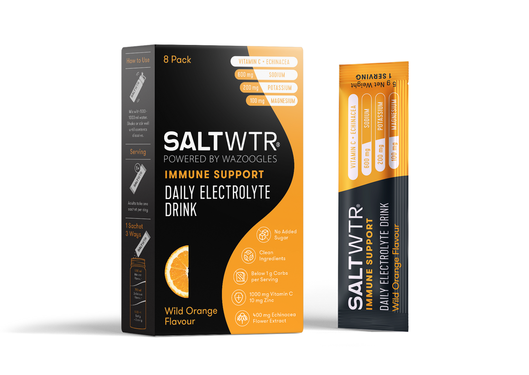 SaltWTR Daily Electrolytes - Wild Orange | Immune Support
