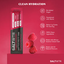 Load image into Gallery viewer, SaltWTR Daily Electrolytes - Raspberry Salt | Sports Recovery
