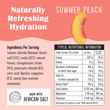 Load image into Gallery viewer, SaltWTR Daily Electrolytes - Summer Peach | Gut Support
