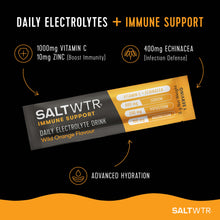 Load image into Gallery viewer, SaltWTR Daily Electrolytes - Wild Orange | Immune Support
