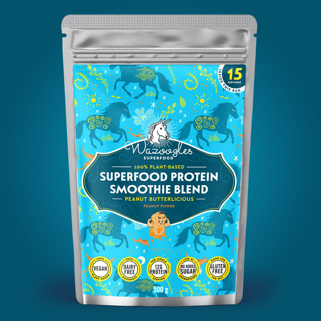 Wazoogles Superfood Protein Blend - Peanut Butterlicious