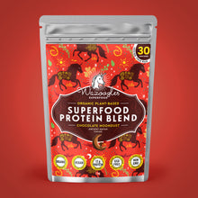 Load image into Gallery viewer, Wazoogles Superfood  Protein Blend - Chocolate Moondust
