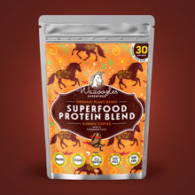 Load image into Gallery viewer, Wazoogles Superfood Protein Blend - Kungfu Coffee with a Cinnamon Kick
