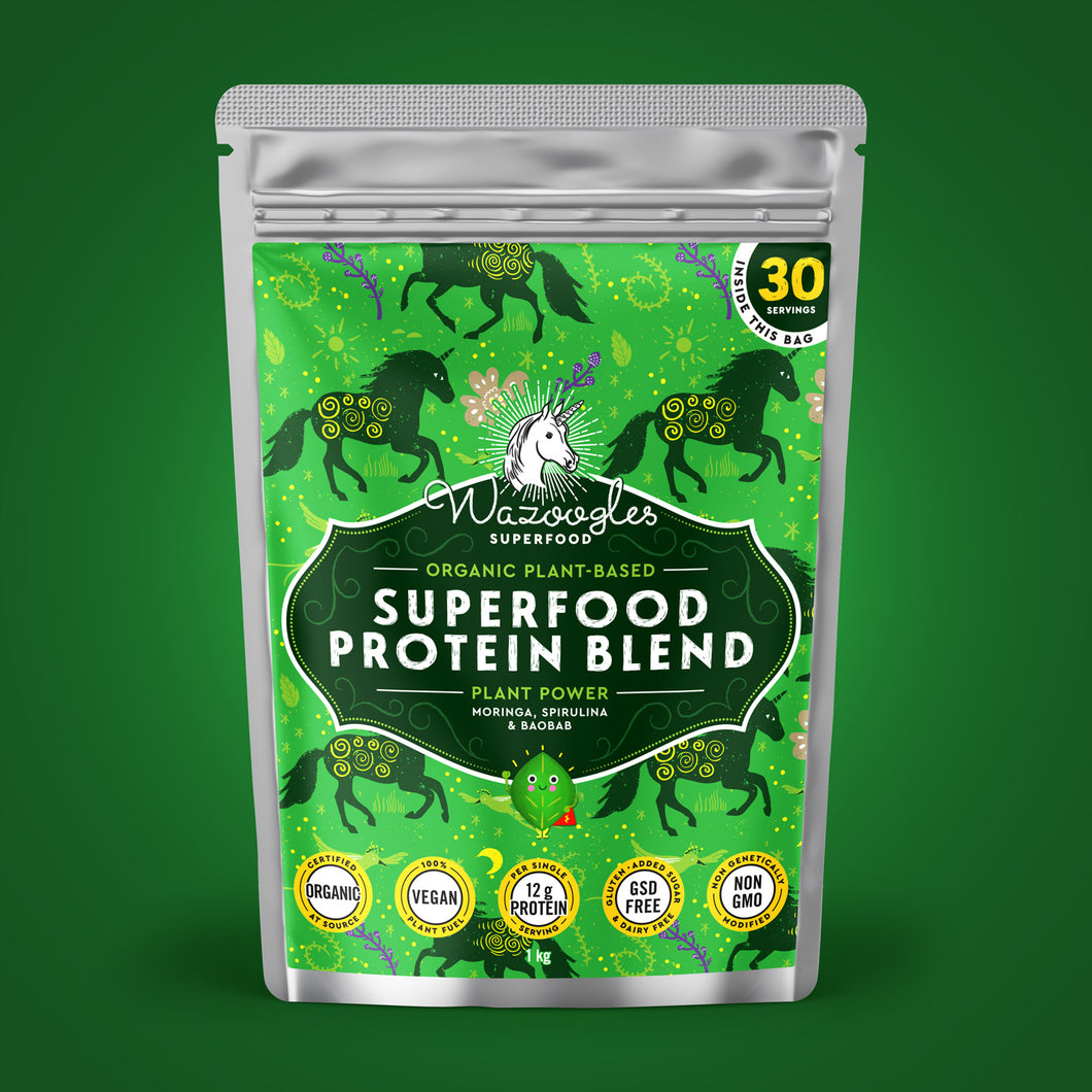 Wazoogles Superfood Protein Blend - Plant Power